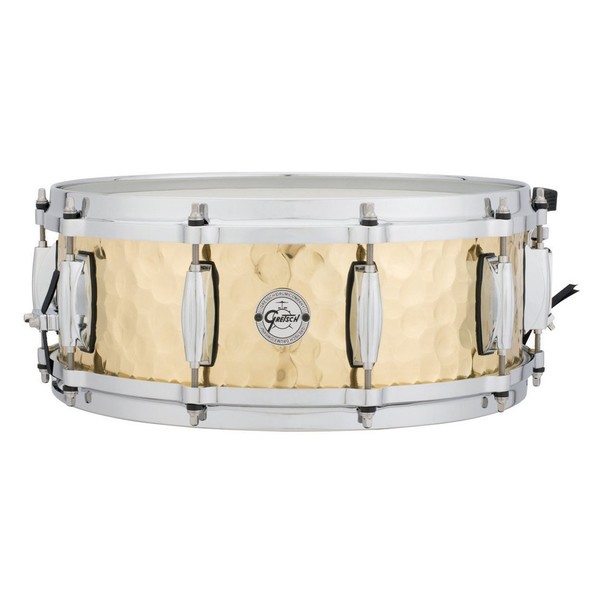Gretsch Full Range 14 x 5" Hammered Brass Snare Drum