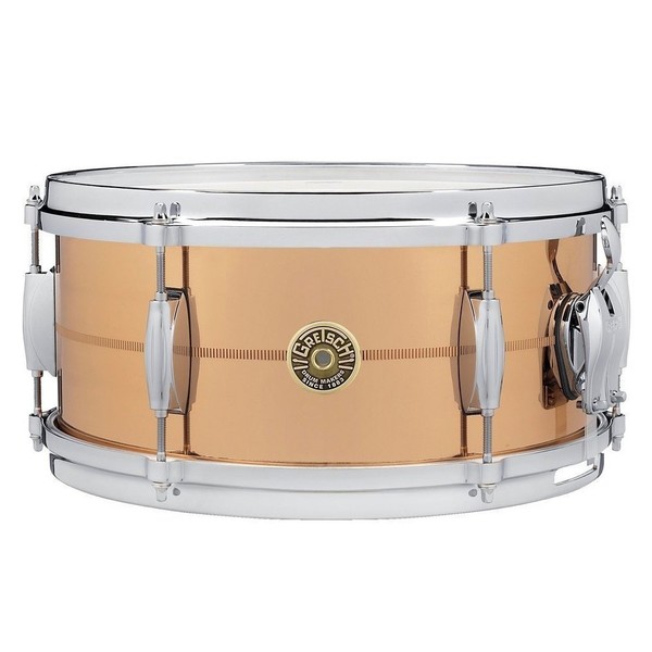 Gretsch USA 14" x 6.5" Phosphor Bronze Snare Drum