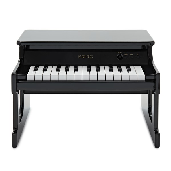 Korg tinyPiano 25 Mini Key Digital Toy Piano, Gloss Black