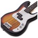 3/4 LA Bass Guitar by Gear4music, Sunburst