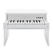 Korg tinyPiano 25 Mini Key Digital Toy Piano, Gloss White