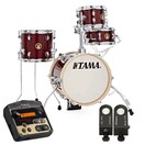 Tama Club-JAM 14" Flyer Hybrid Shell Pack, Candy Apple Mist