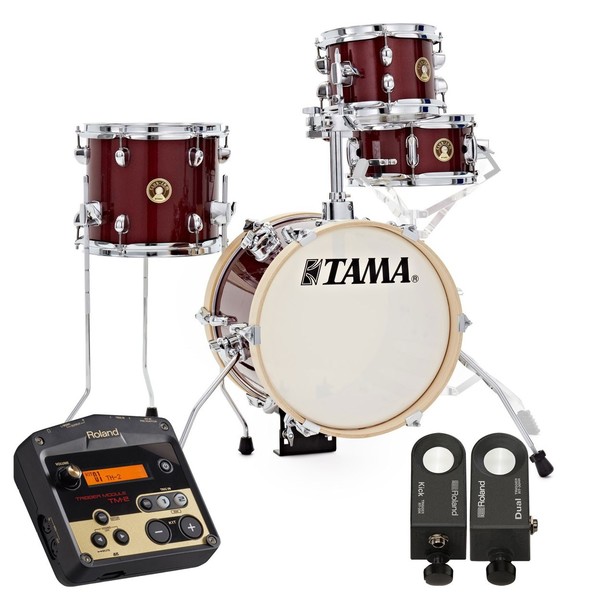 Tama Club-Jam 14" Flyer Hybrid Shell Pack, Candy Apple Mist