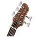 Aria IGB-50 5-String Bass, Walnut