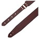 Bear Straps Broadway Guitar Strap, Red w/ Brass Connector