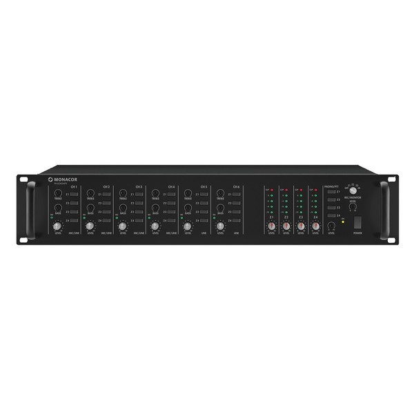 Monacor PA-6040MPX 4-Zone Mixer