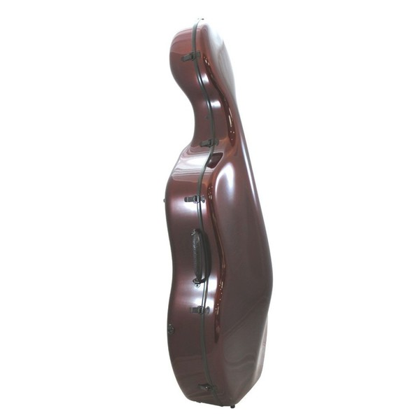 Orchestra Carbon Cello Case, Red, 4/4