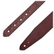 Bear Straps Broadway Guitar Strap, Red w/ Nickel Connector