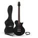 New Jersey Classic Electric Guitar by Gear4music, Black bundled items