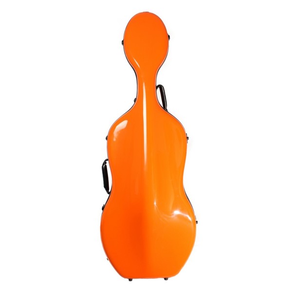 Orchestra Composite Cello Case, Orange, 4/4