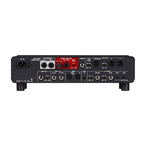 Boss Waza Tube Amp Expander with GA-FC Foot Controller - expander back
