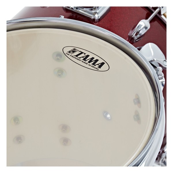 Tama Club-Jam 14" Flyer Practice Bundle, Candy Apple Mist - Head 2