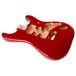 Fender Deluxe Alder Strat Body, Candy Apple Red - side