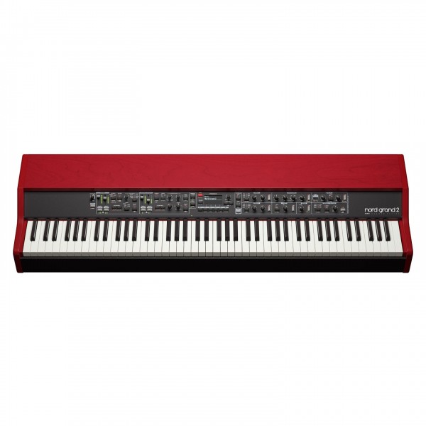 Grand 2 88-Notge Kawai Hammer Action Keybed - Front Top
