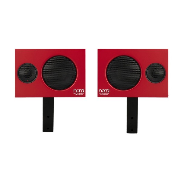 Nord Piano Monitors V2 with Brackets - Front