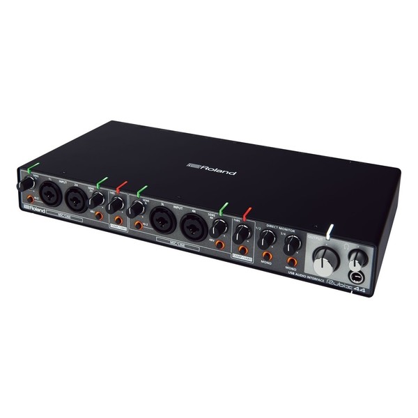 Roland Rubix44 USB Audio Interface - Angled