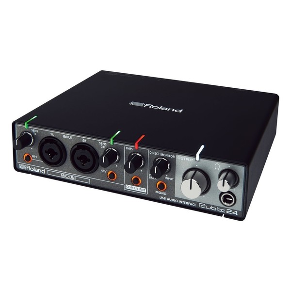 Roland Rubix24 USB Audio Interface - Angled