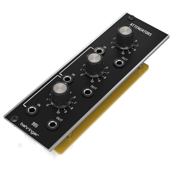 995 Attenuator Eurorack Module - Angled 2