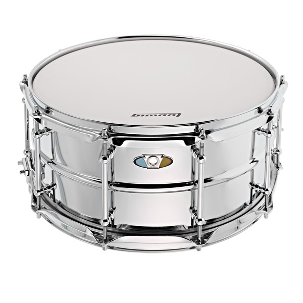 Ludwig Supralite 14'' x 6.5'' Beaded Steel Snare Drum