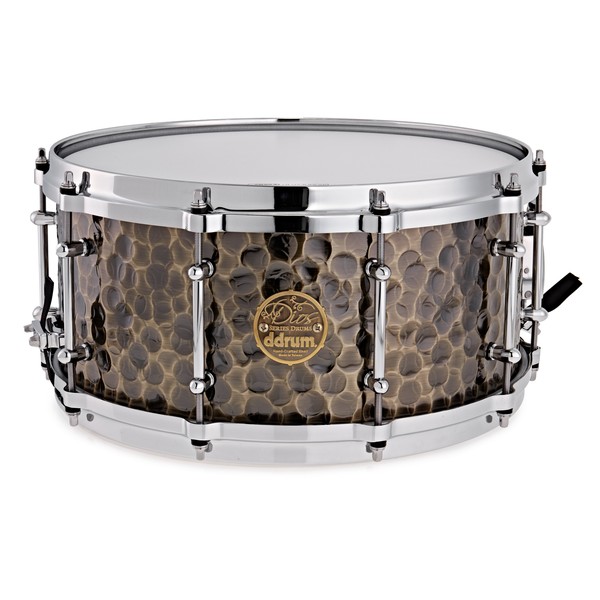 DDrum Dios 14 x 6.5 Hand Hammered Bronze Snare Drum