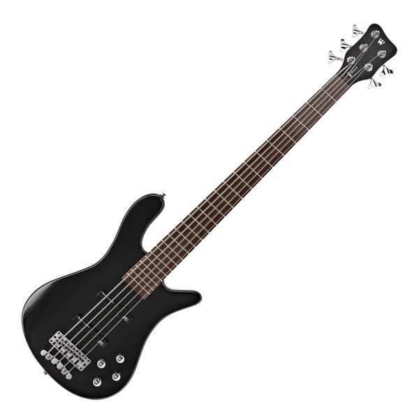 Warwick RockBass Streamer LX 5-String Bass, Black Solid High Polish