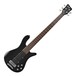 Warwick RockBass Streamer LX 5-String Bass, Black Solid High Polish