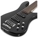 Warwick RockBass Streamer LX 5-String Bass, Black Solid High Polish