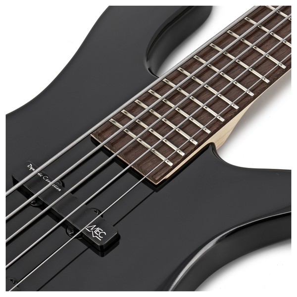 Warwick RockBass Streamer LX 5-String Bass, Black Solid High Polish