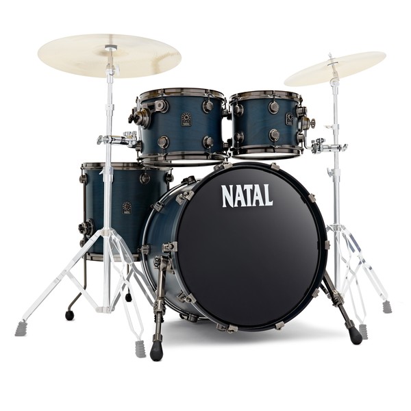 Natal Originals Walnut 20'' 4pc Shell Pack, Cerulean Blue