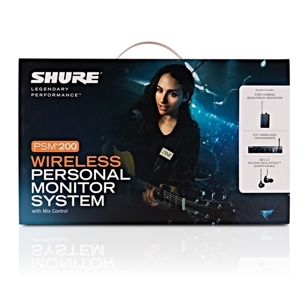 Shure PSM200 Wireless In Ear Monitor System with SE112 Earphones