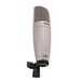Shure KSM32 Condenser Microphone, Champagne - Microphone in Clip