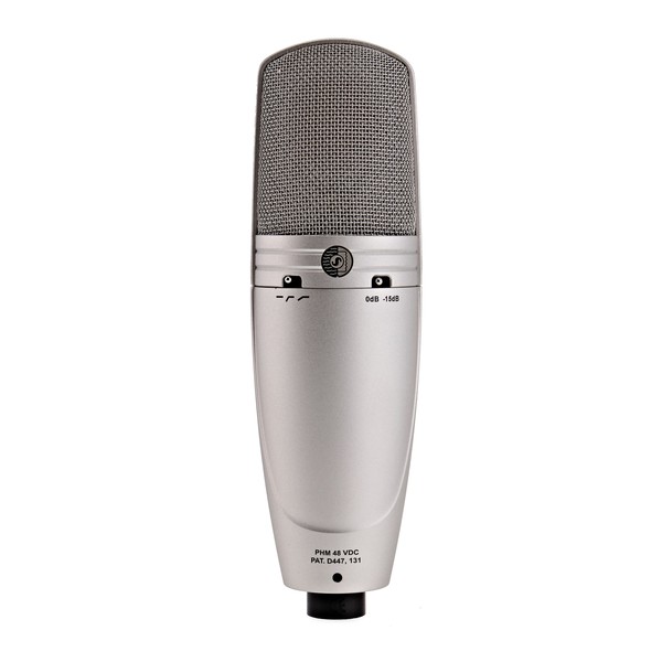 Shure KSM44A Large Dual Diaphragm Microphone - Front