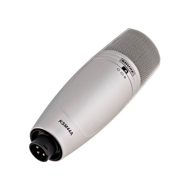 Shure KSM44A Large Dual Diaphragm Microphone - Angled
