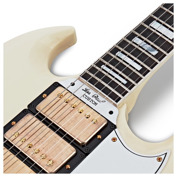 Gibson Custom 1963 Les Paul SG Reissue w/ Maestro, Classic White