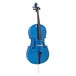 Stentor Harlequin Cello Outfit, Blue, 3/4, Front