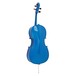 Stentor Harlequin Cello Outfit, Blue, 3/4, Back