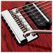 Music Man John Petrucci 7 RW, Dragon Blood Quilt close
