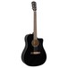 Fender CD-60SCE Dreadnought Electro Acoustic, Black Right