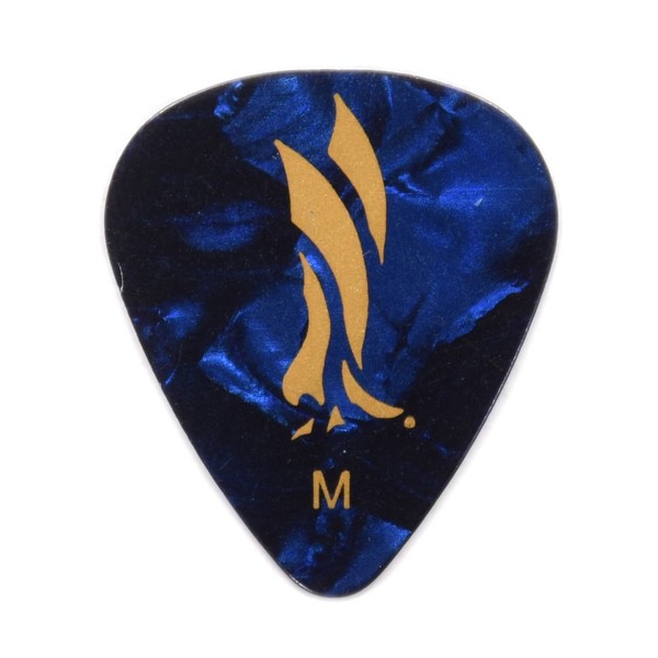 PRS Celluloid Blue Pearloid Medium Picks, Pack of 12 - Main