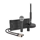 Shure SM58 Dynamisches Gesangsmikrofon mit Tischstativ und Kabel