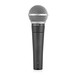 Shure SM58 Dynamic Vocal Mic with Table Top Stand and Cable - Microphone Front