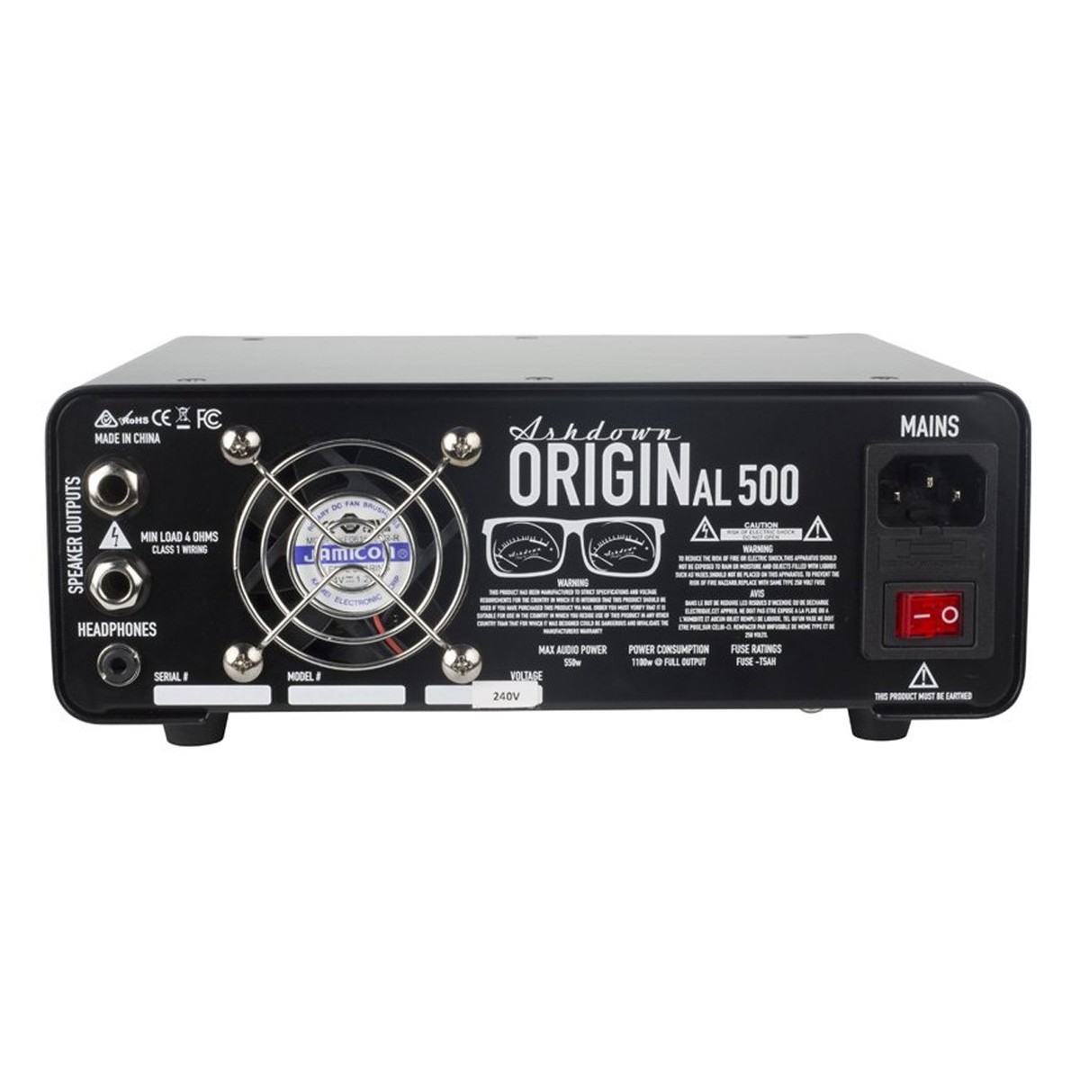 SONDERANGEBOT Ashdown OriginAL HD-1-500 Leichtgewicht Bass Head ...