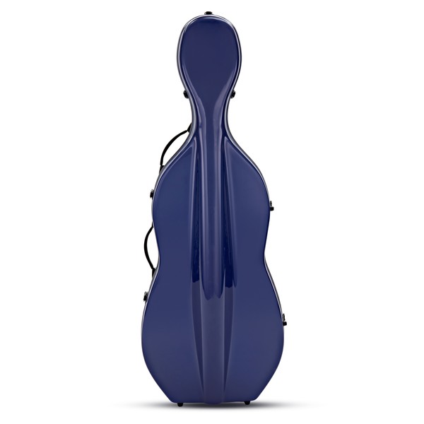 Hidersine Fibreglass Cello Case, Blue