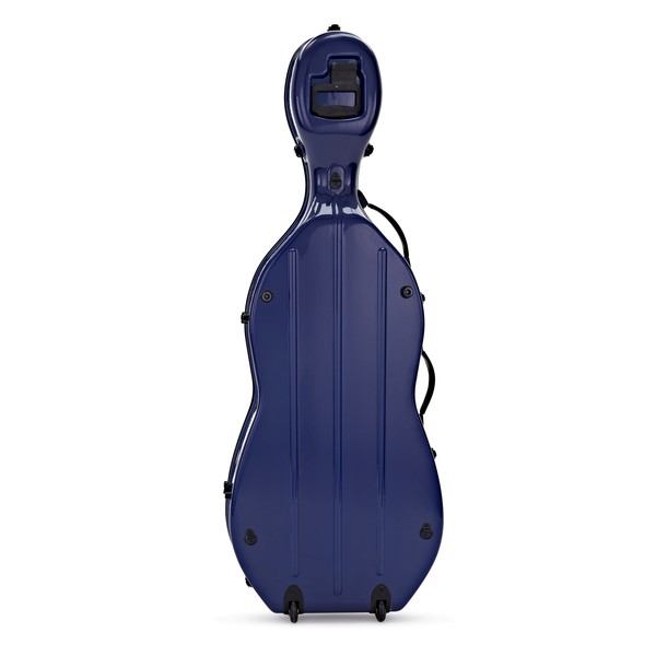Hidersine Fibreglass Cello Case, Blue