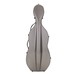 Hidersine Fibreglass Cello Case, Grey