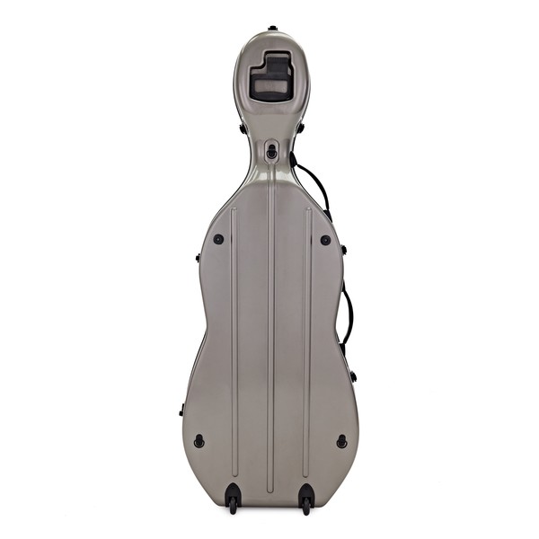 Hidersine Fibreglass Cello Case, Grey