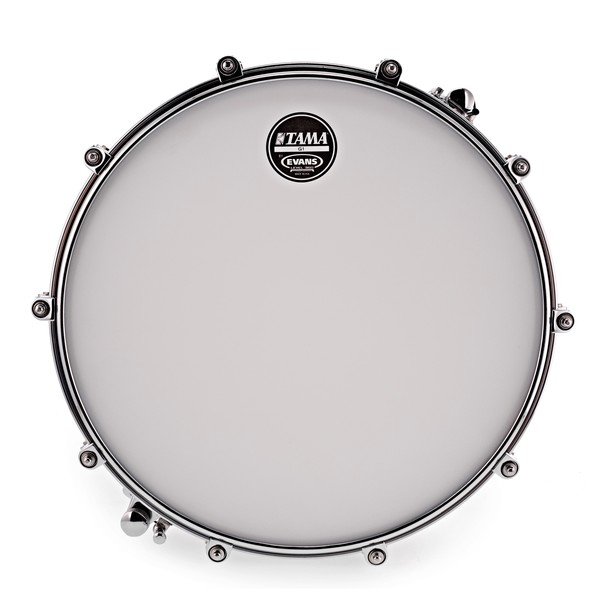 Tama Starphonic 14" x 6'' Steel Snare Drum, Black Steel