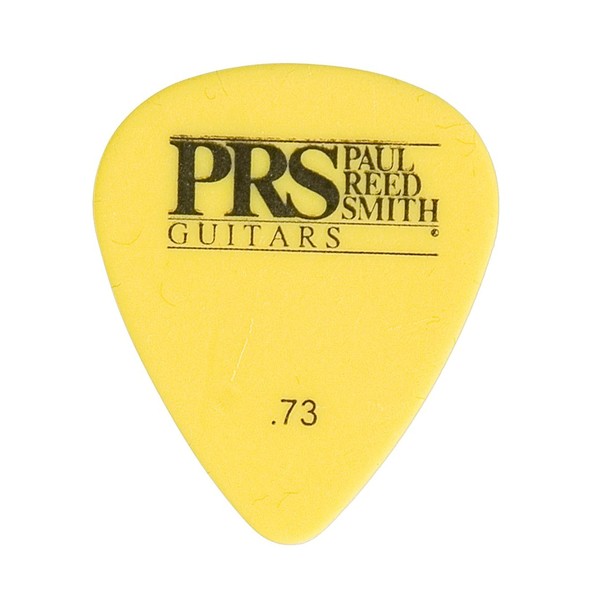 PRS Delrin Yellow 0.73mm Picks, Pack of 12