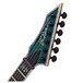 BC Rich Shredzilla Prophecy Archtop EverTune, Cyan Blue Burl