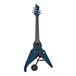 Wood Viper 5 String Electric Violin, Caribbean Blue Quilt Maple